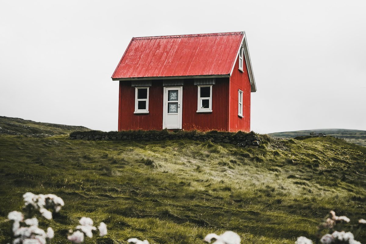 Stone House on the Rolling Hills