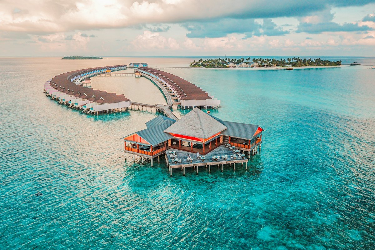 Overwater Bungalow near Kayangan Lake